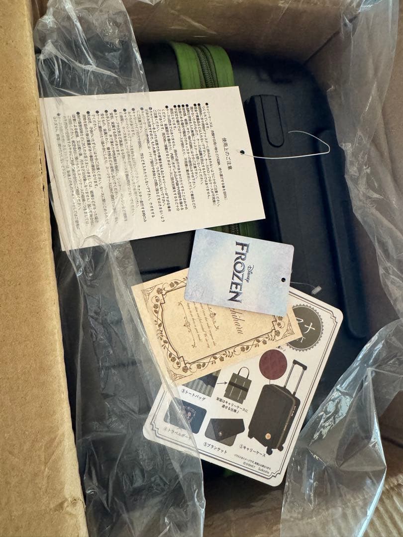 オンライン 購入 しまむら ちはる アナ キャリーケース ディズニー 新品未開封