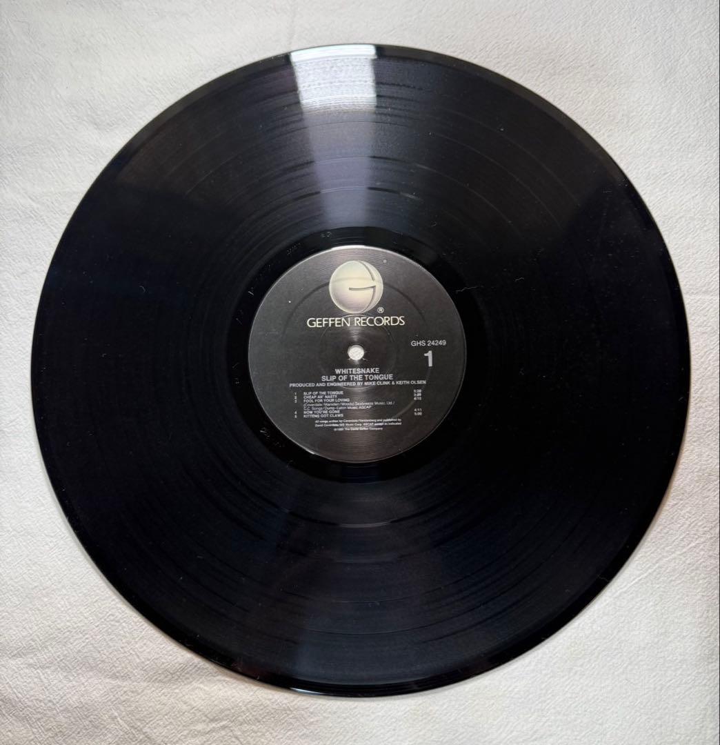 洋楽 WHITESNAKE / SLIP OF THE TONGUE LP