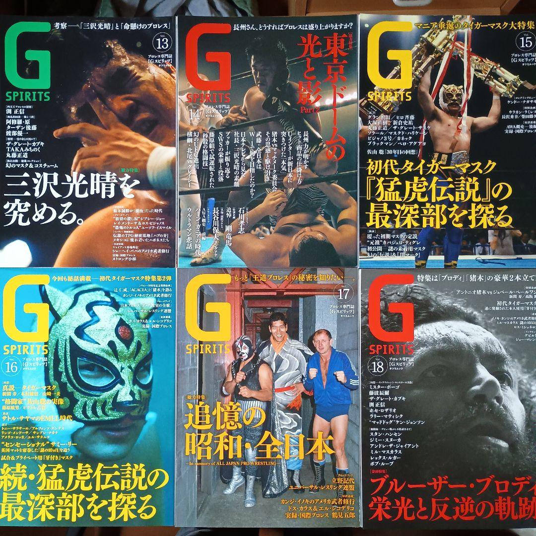 G SPIRITS 創刊号〜30号セット 全DVD付き Gスピリッツ プロレス