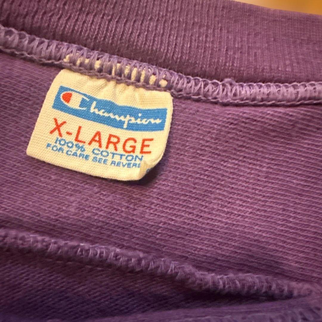 Champion チャンピオン　70s バータグ　フットボールシャツ XL