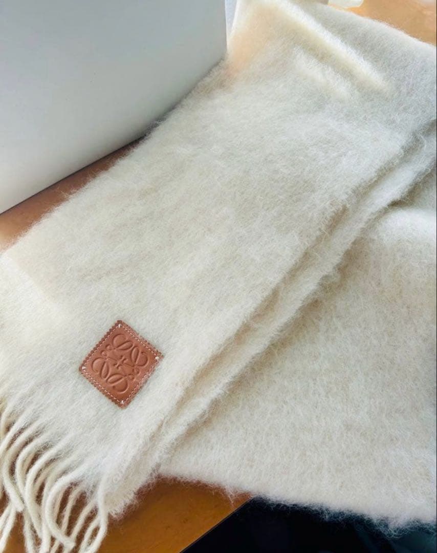 ロエベ　LOEWE モヘアマフラー