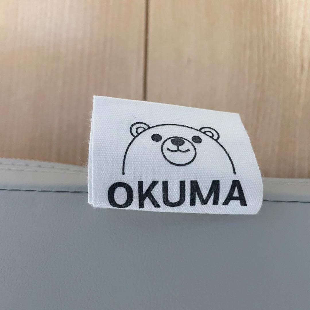 【美品・新品】大阪熊 四つ折りフロアマット200×180×4cm マカロン