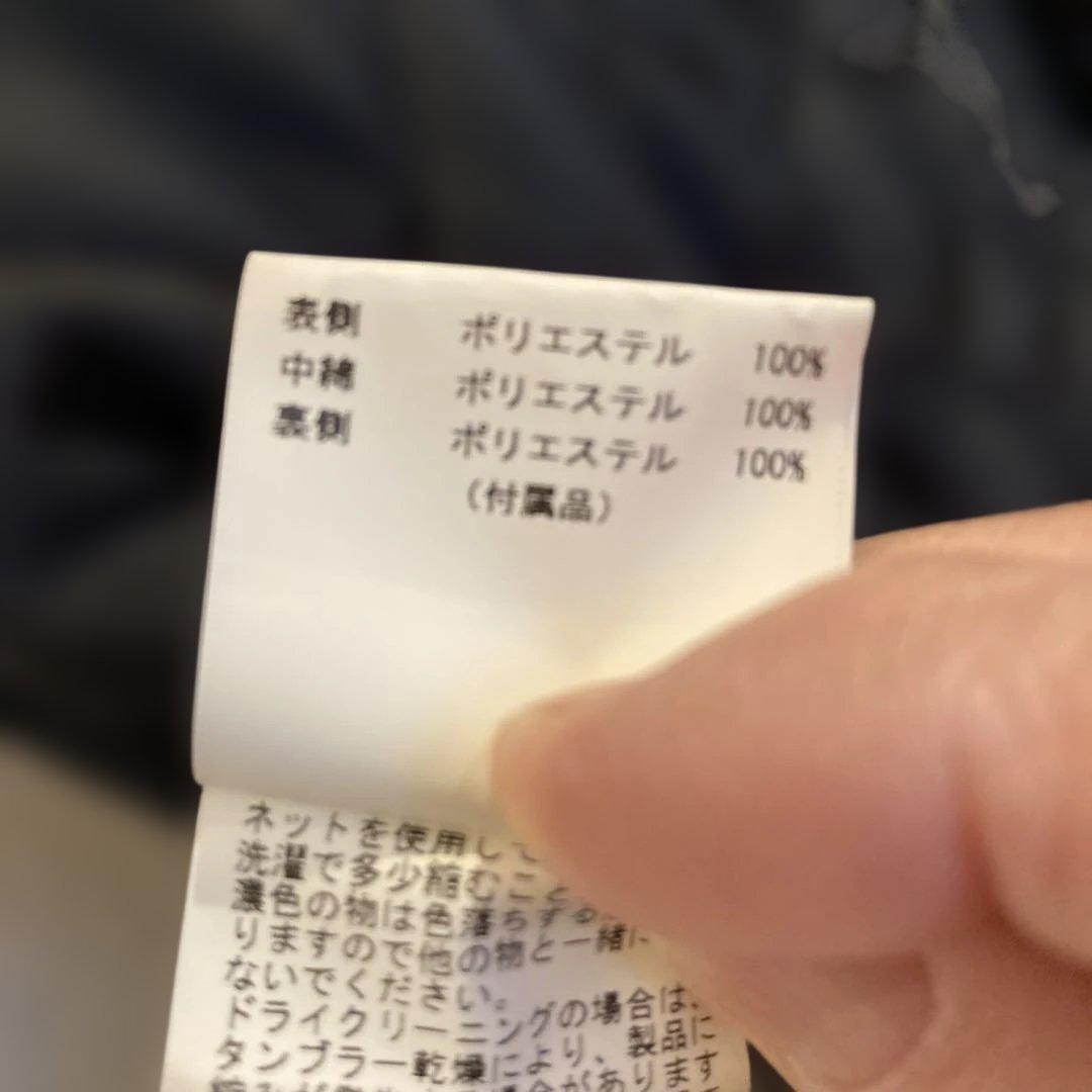 m*i様 ANAYI ブラック フード、ライナー付きミドル丈コート　36