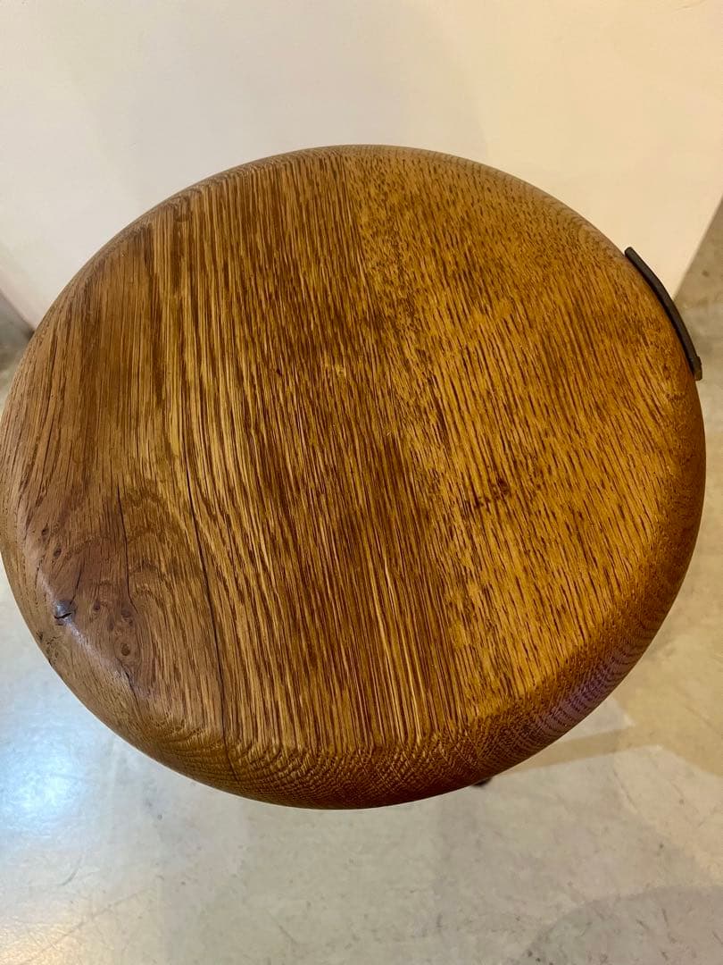 HKW（ヒロファニチャー）アイアンスツール　高さ調整可