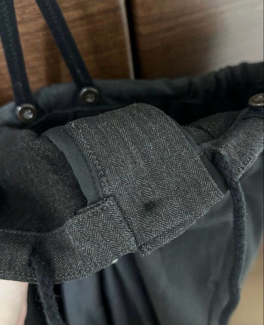 TODAYFUL サスペンダー ハイウエスト パンツ