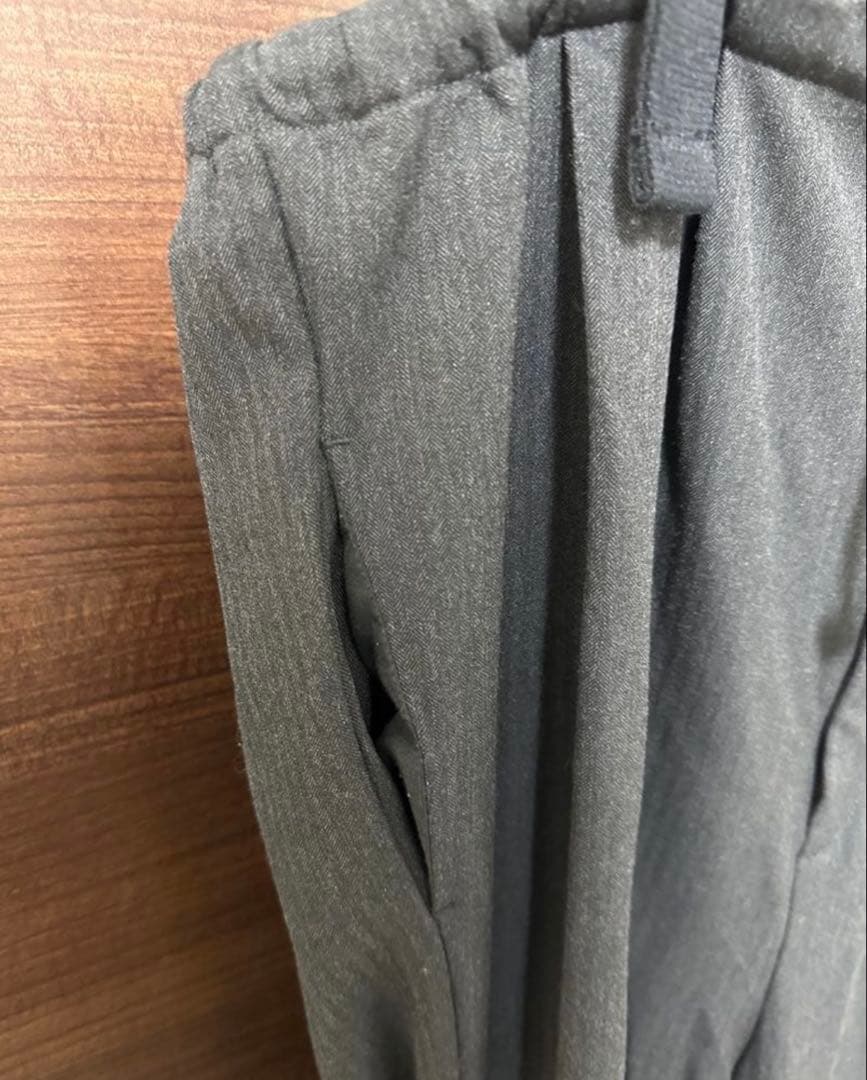 TODAYFUL サスペンダー ハイウエスト パンツ