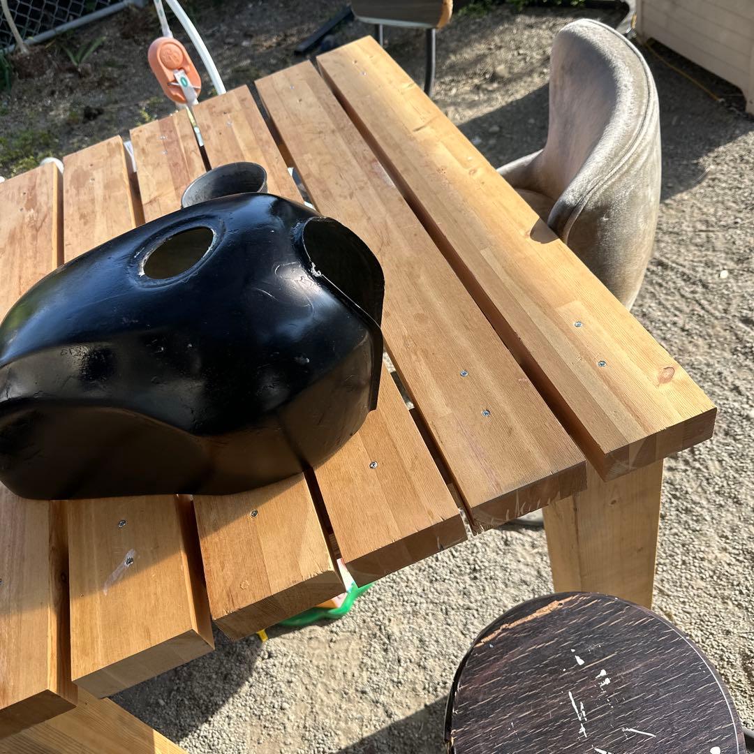 エイプ用CBXタンクカバー（ラメ塗装）