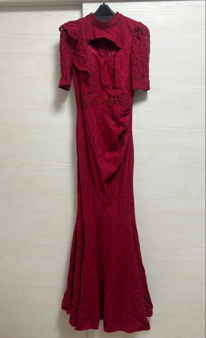 【美品】Suger ワインレッド マーメイドドレス