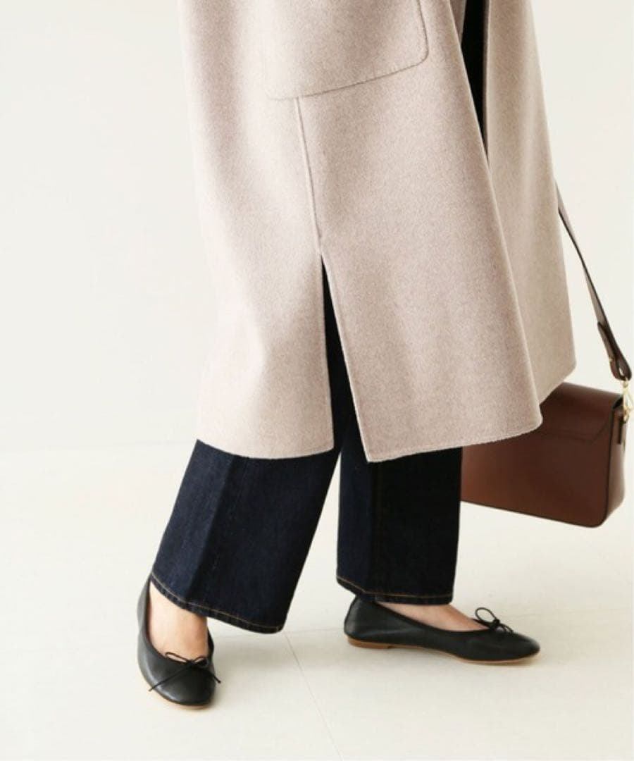 極美品★スローブイエナ HAMILTON ダブルフェイスウールチェスターコート