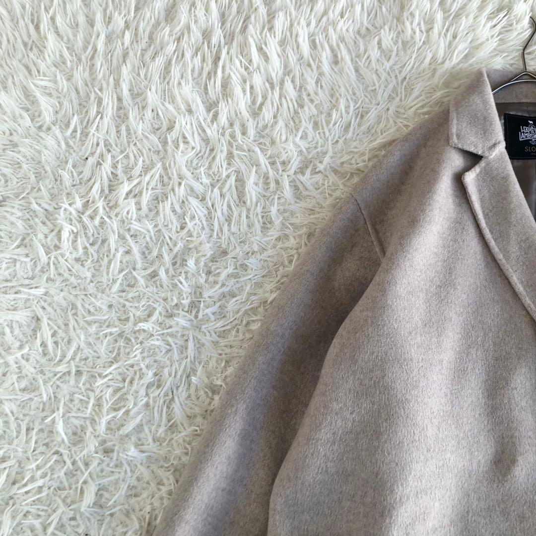 極美品★スローブイエナ HAMILTON ダブルフェイスウールチェスターコート