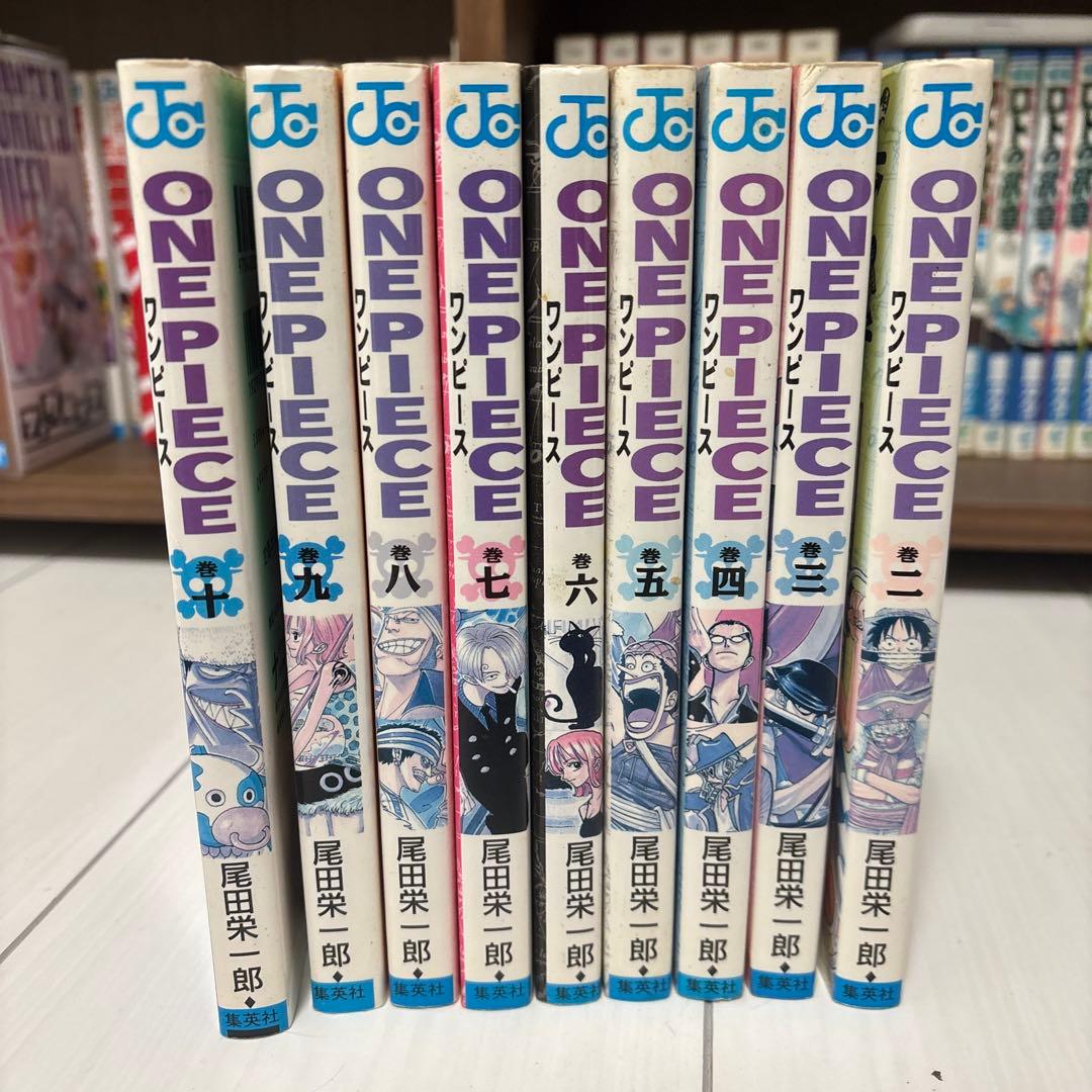 ［希少］ONE PIECE 初版セット2巻〜10巻