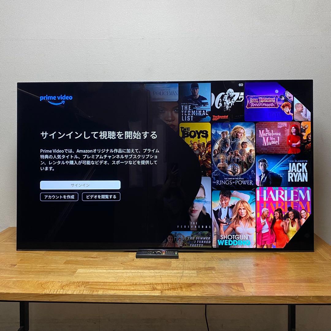 SONY 65V型 4K 有機ELテレビ BRAVIA KJ-65A1