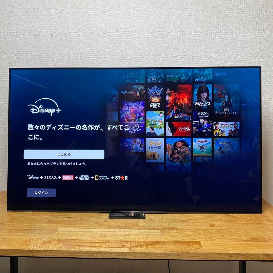 SONY 65V型 4K 有機ELテレビ BRAVIA KJ-65A1