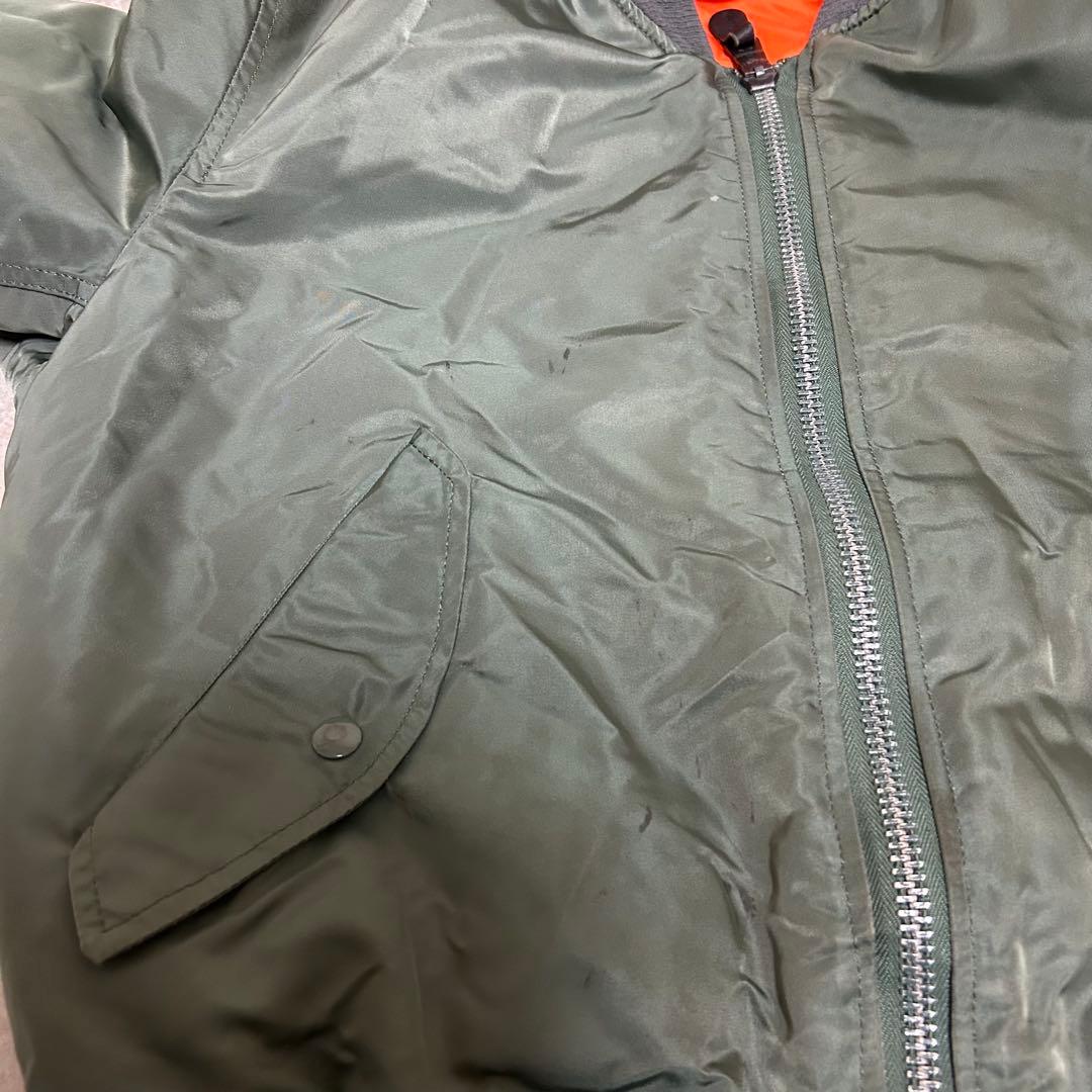 アルファインダストリーズ usa製 MA-1フライトジャケット