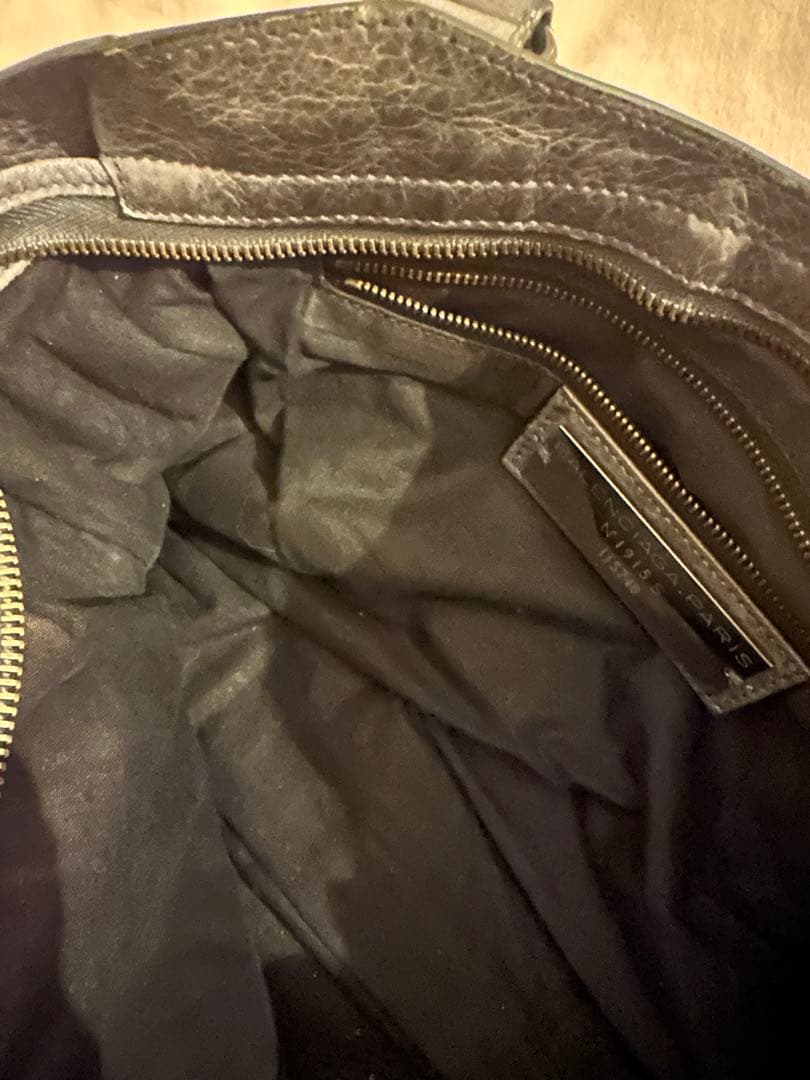 BALENCIAGA ショルダーバッグ グレー N 1915 S