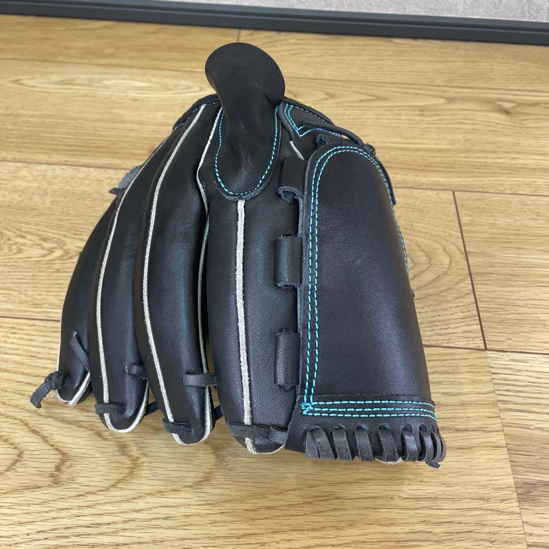 BM　ベースマン 硬式　左投げ　投手用　グローブ　プロフェッショナルモデル　黒