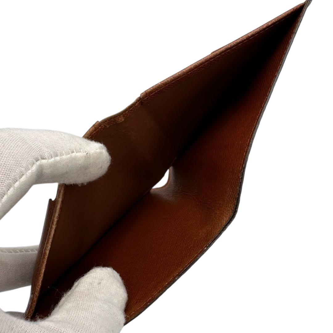 【極美品】ルイヴィトン ポルトビエ 6カルトクレディ 二つ折り財布 モノグラム