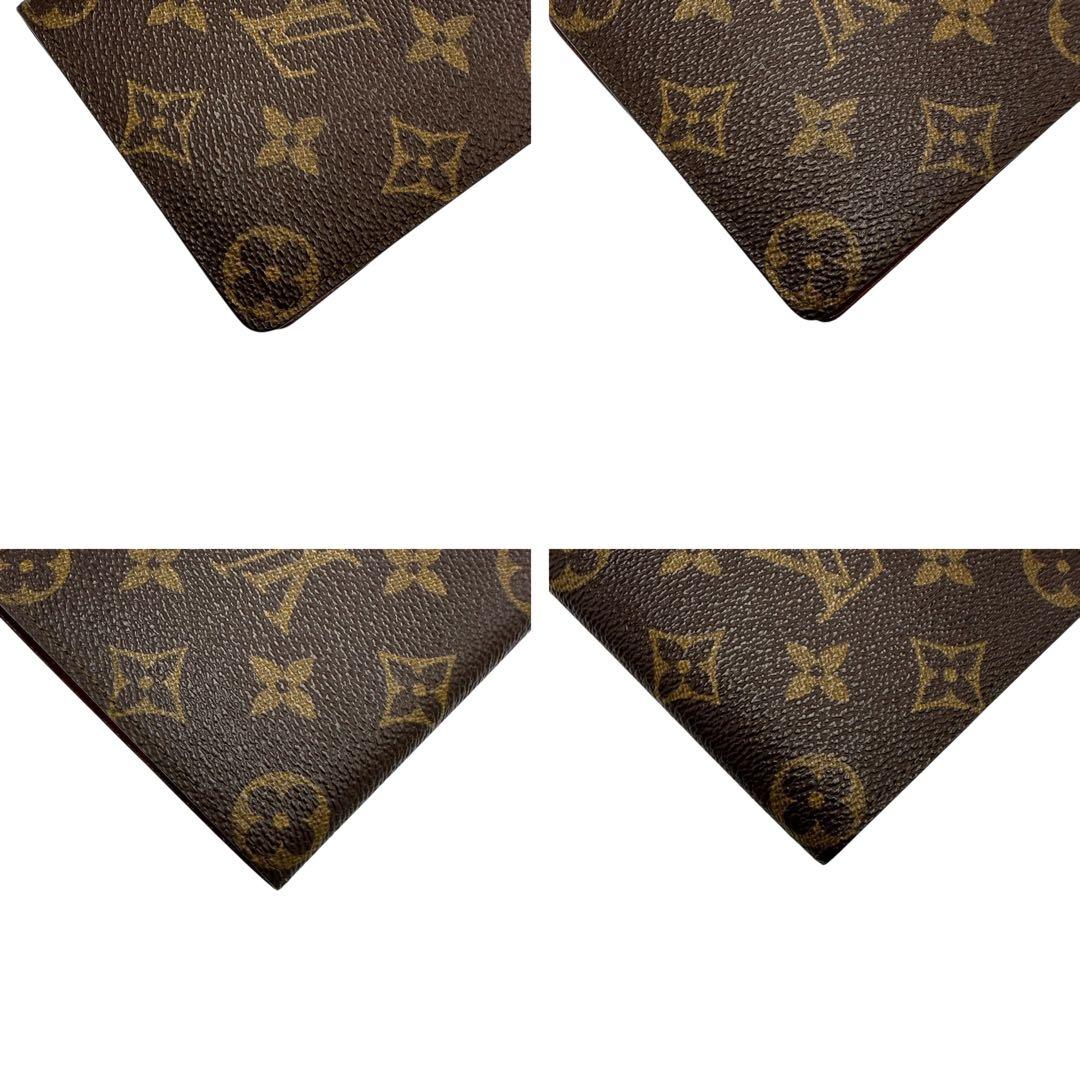 【極美品】ルイヴィトン ポルトビエ 6カルトクレディ 二つ折り財布 モノグラム