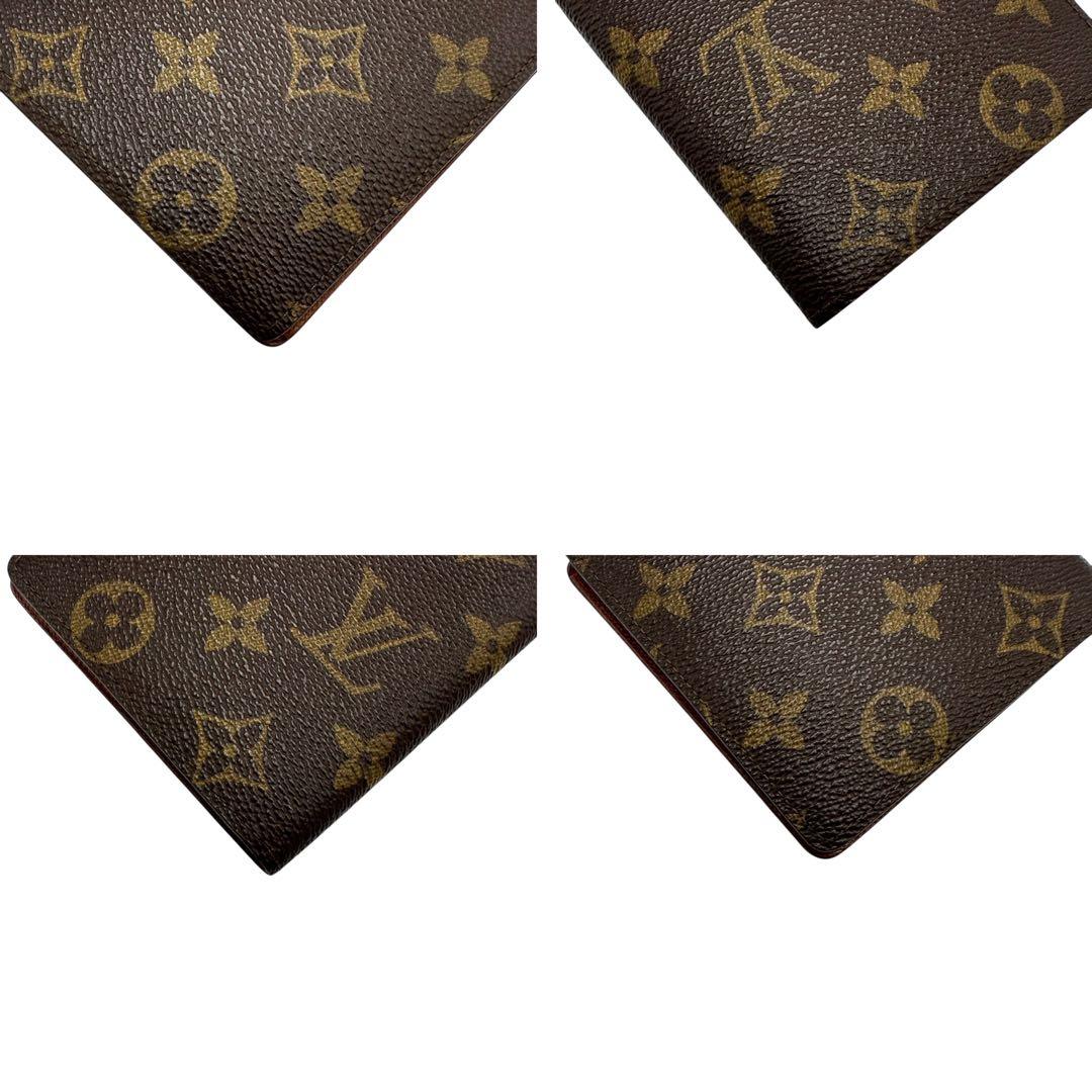 【極美品】ルイヴィトン ポルトビエ 6カルトクレディ 二つ折り財布 モノグラム