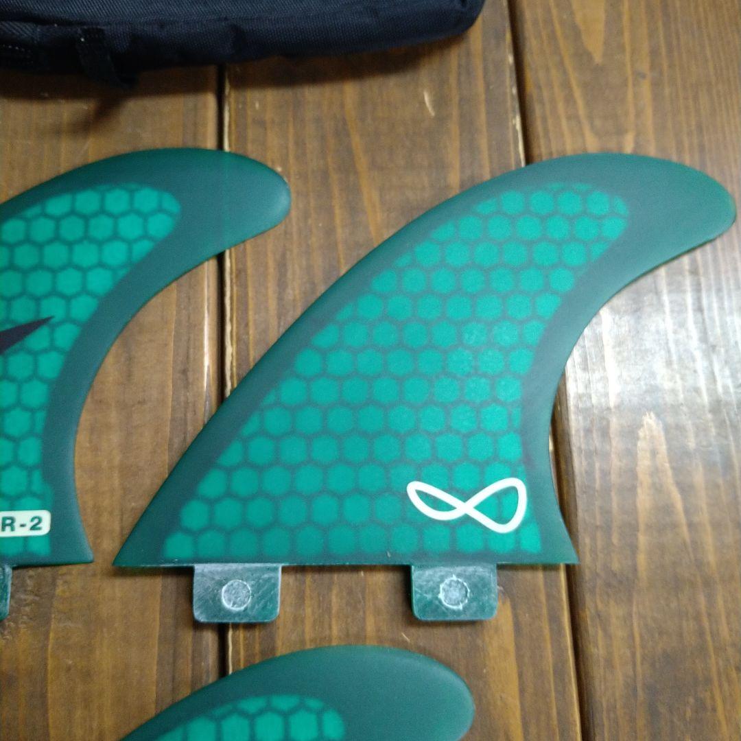 【新品】FCSフィン  R-2(Rusty) PC トライ Msize