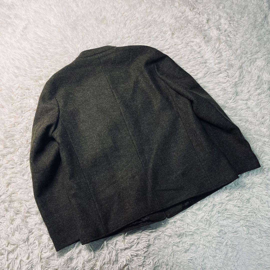 Loden Mohair Tyrolean Jacket khaki XL相当