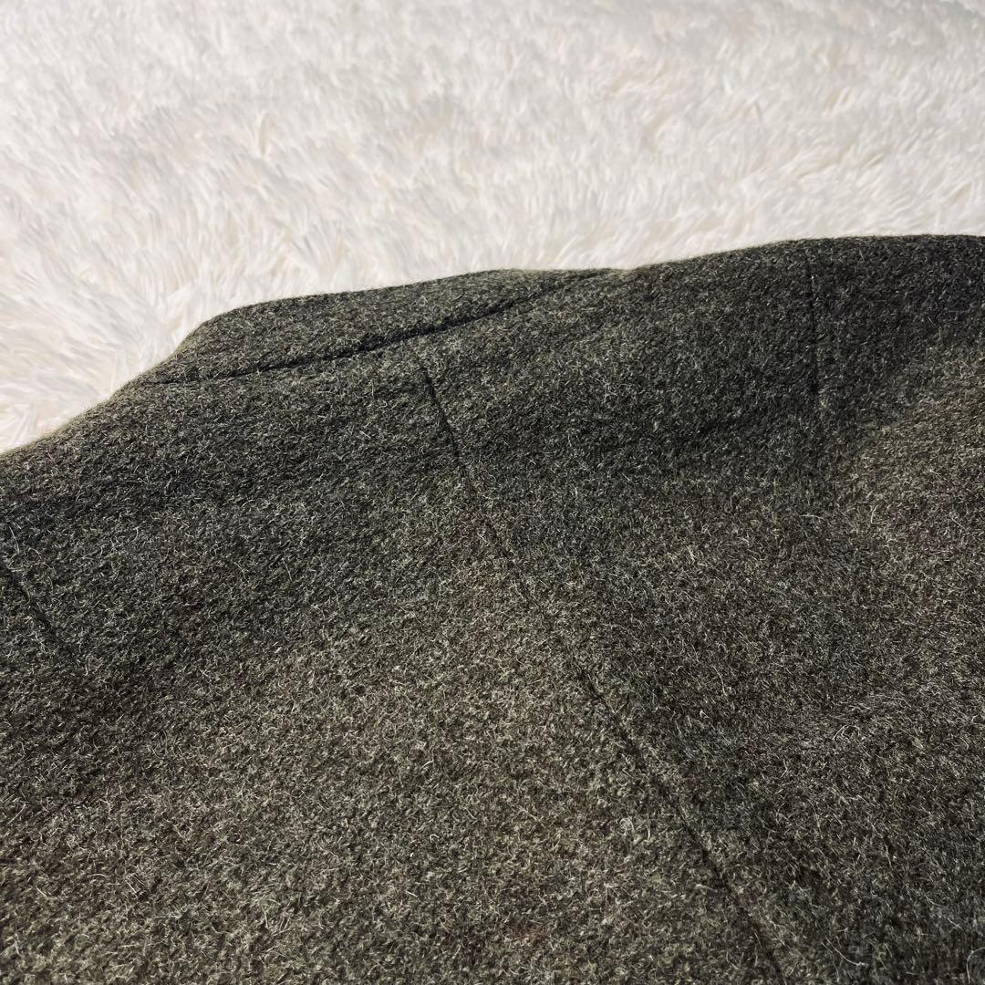 Loden Mohair Tyrolean Jacket khaki XL相当