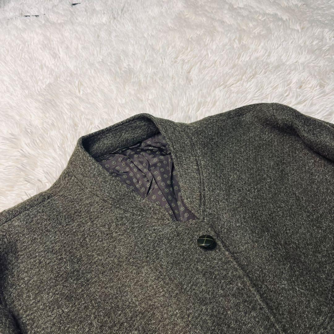 Loden Mohair Tyrolean Jacket khaki XL相当