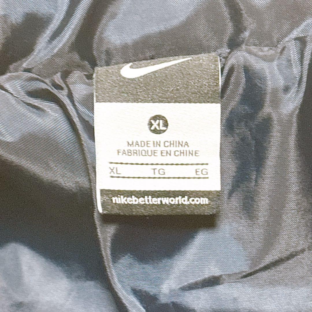 NIKE ベンチコート XL 支給品 可能性あり ネイビー×レッド 非売品 鹿島