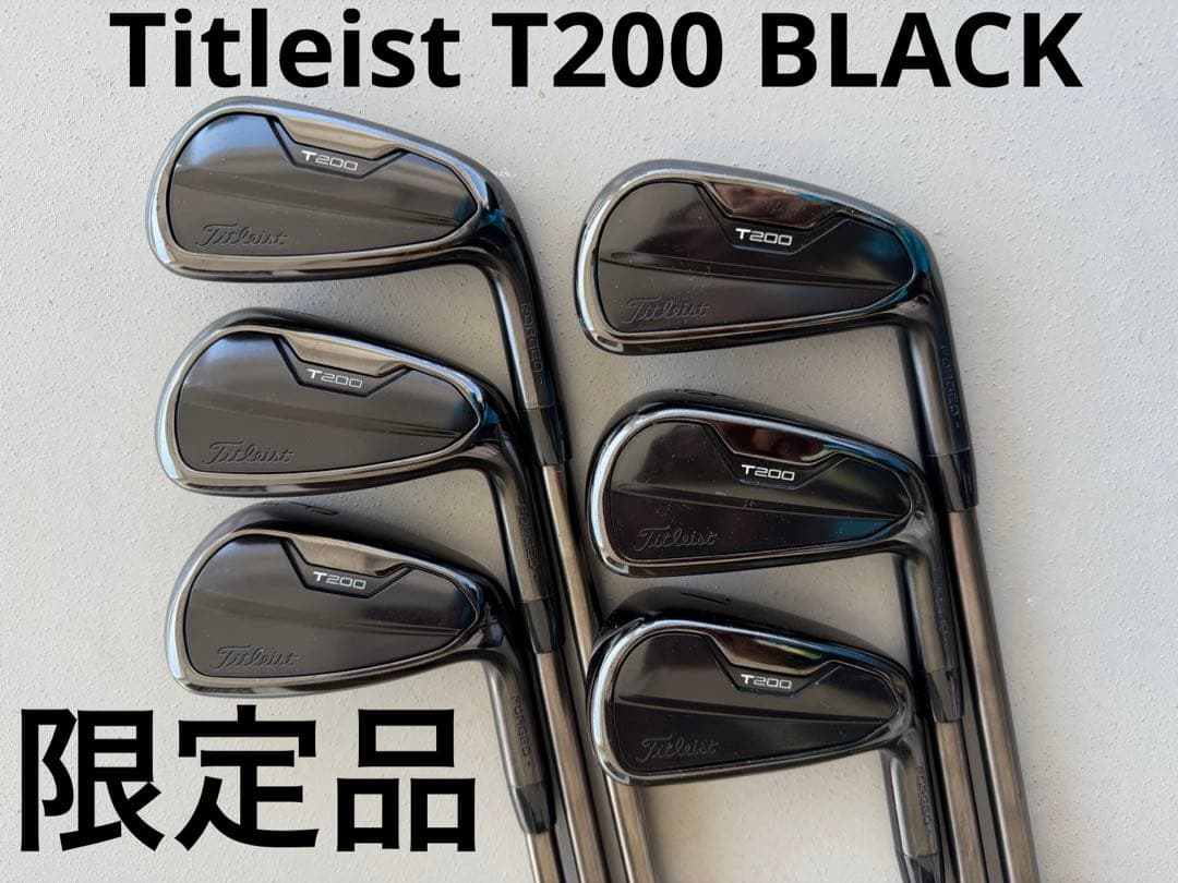 限定品　Titleist T200 BLACK リミテッドエディション