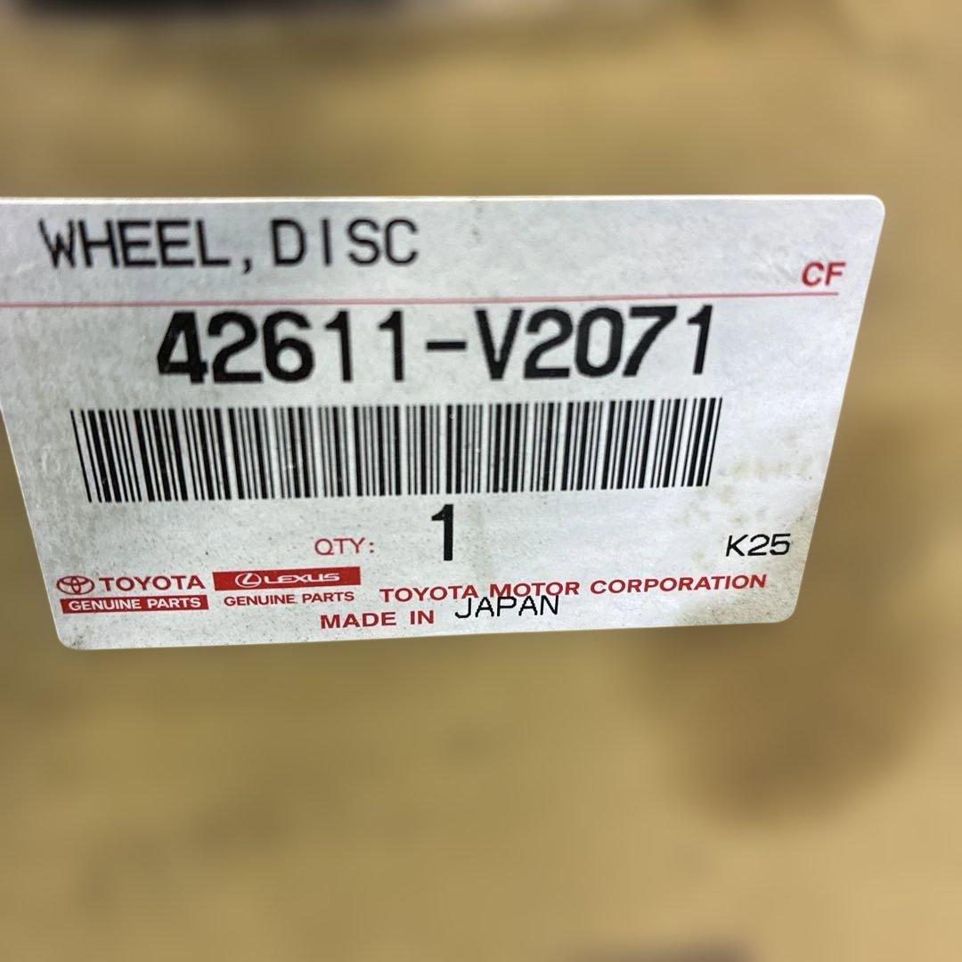 40ヴェルファイア　純正アルミホイール19インチ　1本