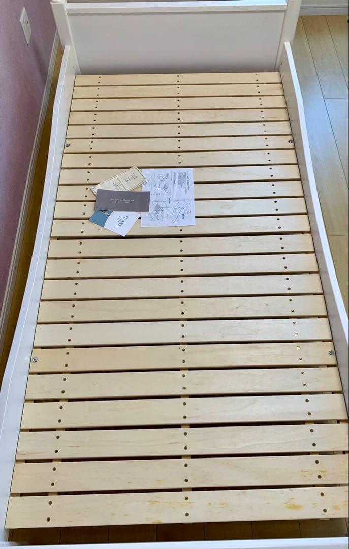 momo natural EMMA ベッド　取扱説明書付き