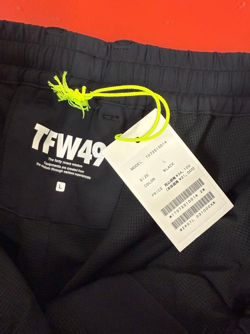 【新品・未使用】TFW49 2025 2WAY SWIM SHORTS BK L