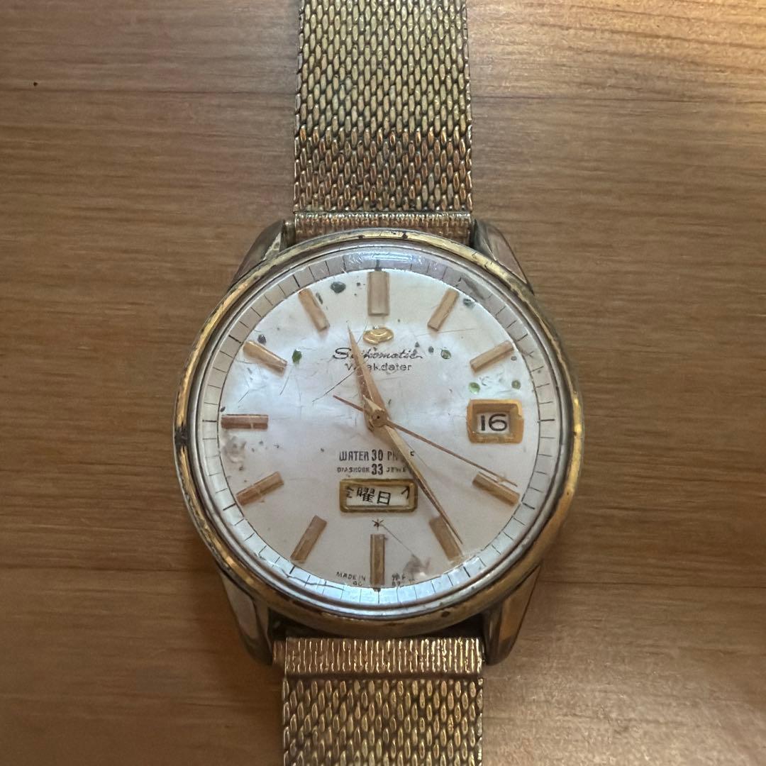 SEIKO セイコーマチック　ウィークデータ　33石