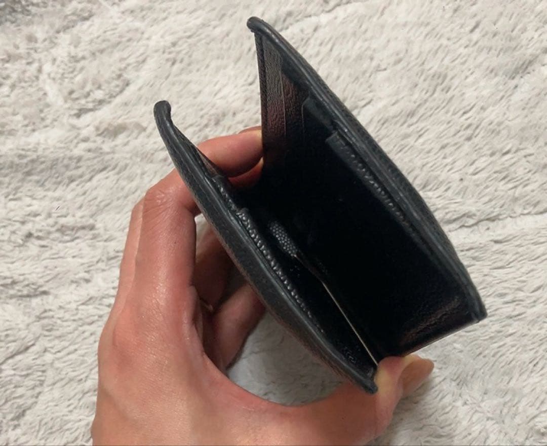 最終値下げ　美品　SAINT LAURENT ブラック マネークリップ