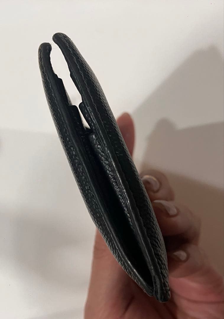 最終値下げ　美品　SAINT LAURENT ブラック マネークリップ