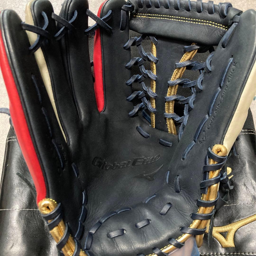 ミズノ グローバルエリート 一般 大人用 軟式 外野 左 野球 グローブ グラブ