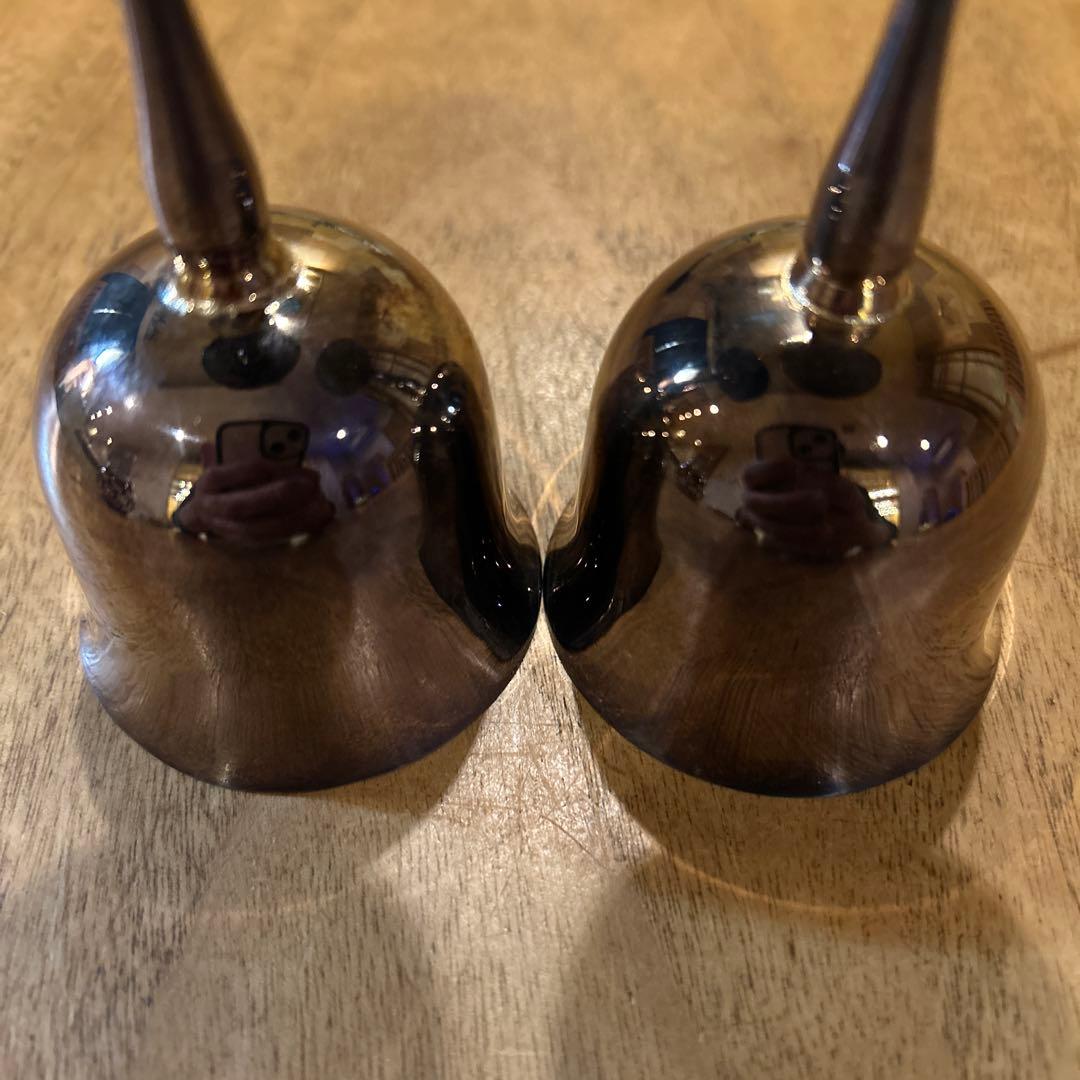 純銀　葡萄装飾　リキュールグラス　ビンテージ　ペア