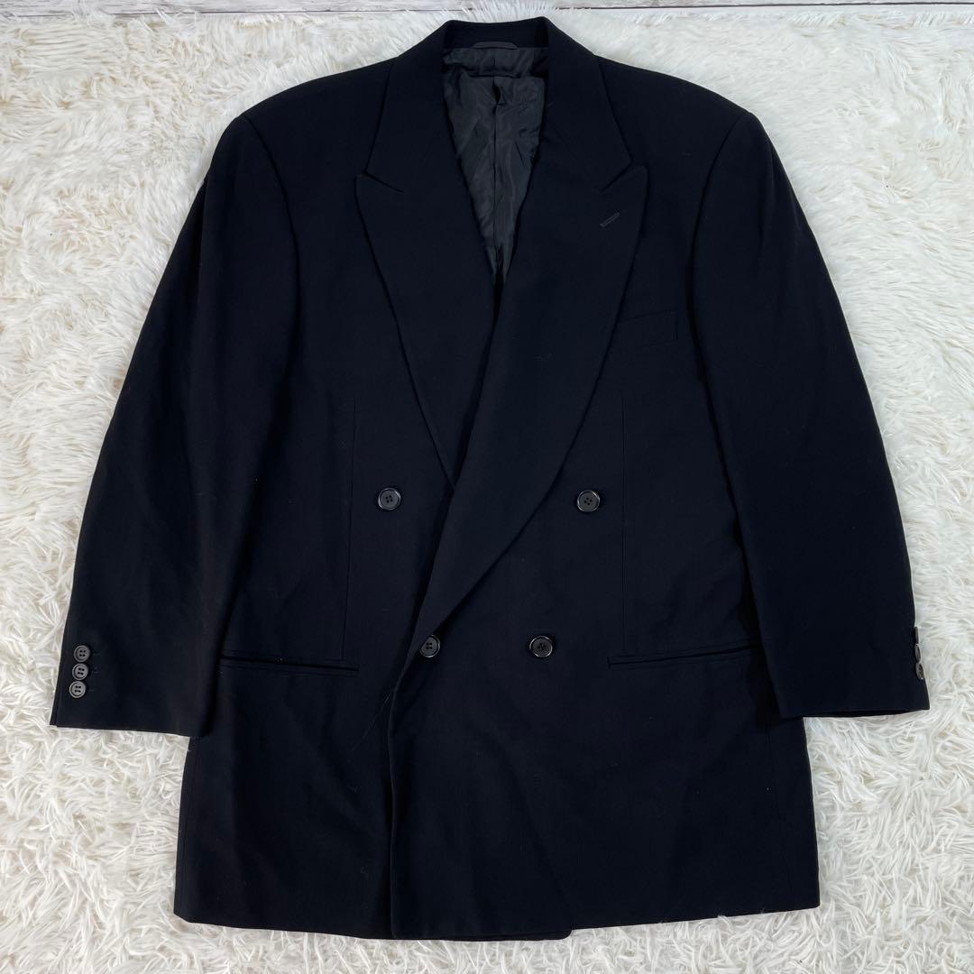ジョルジオアルマーニ ダブルスーツ ブラック 菅田将暉