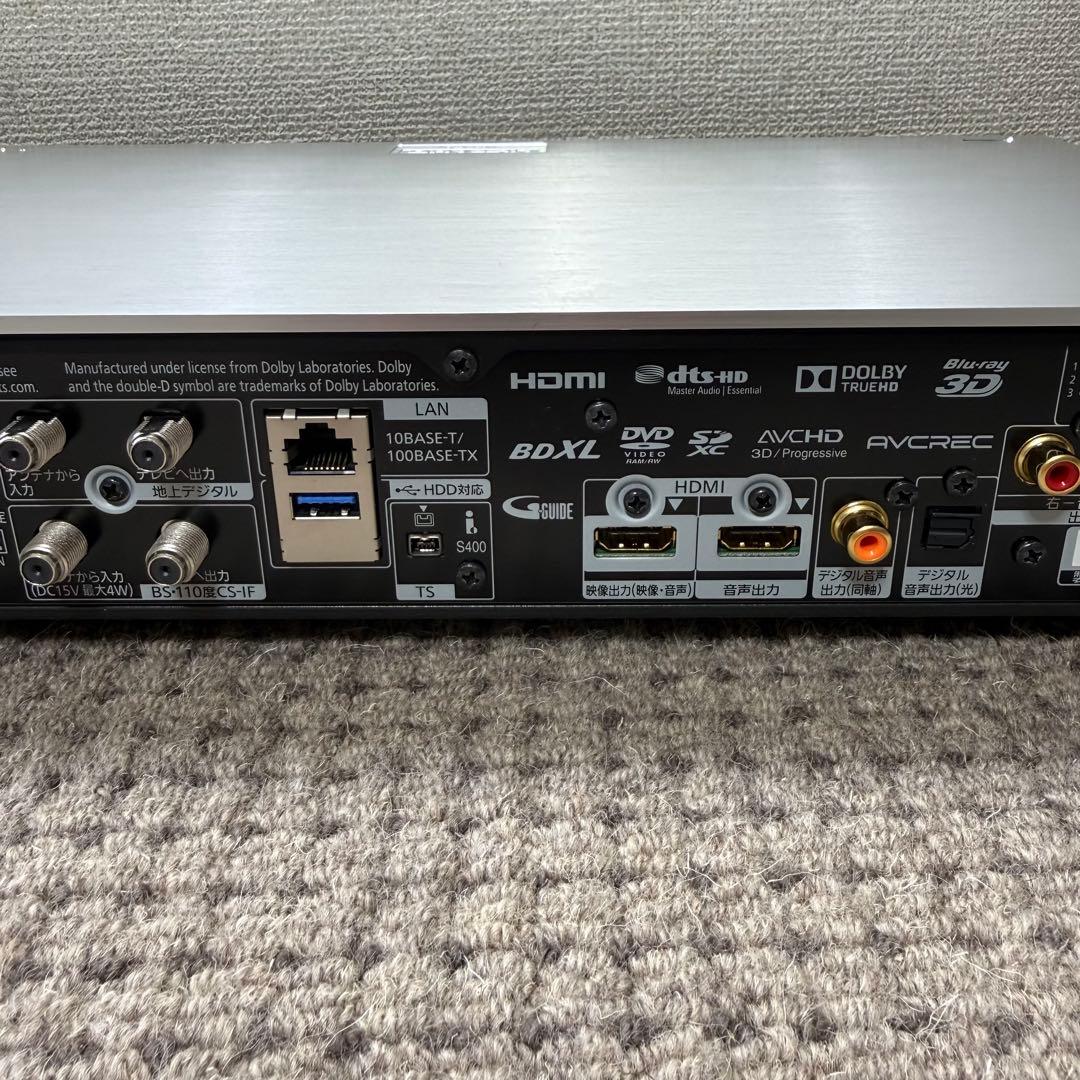 訳あり Panasonic DMR-UBZ1 3TB ブルーレイレコーダー