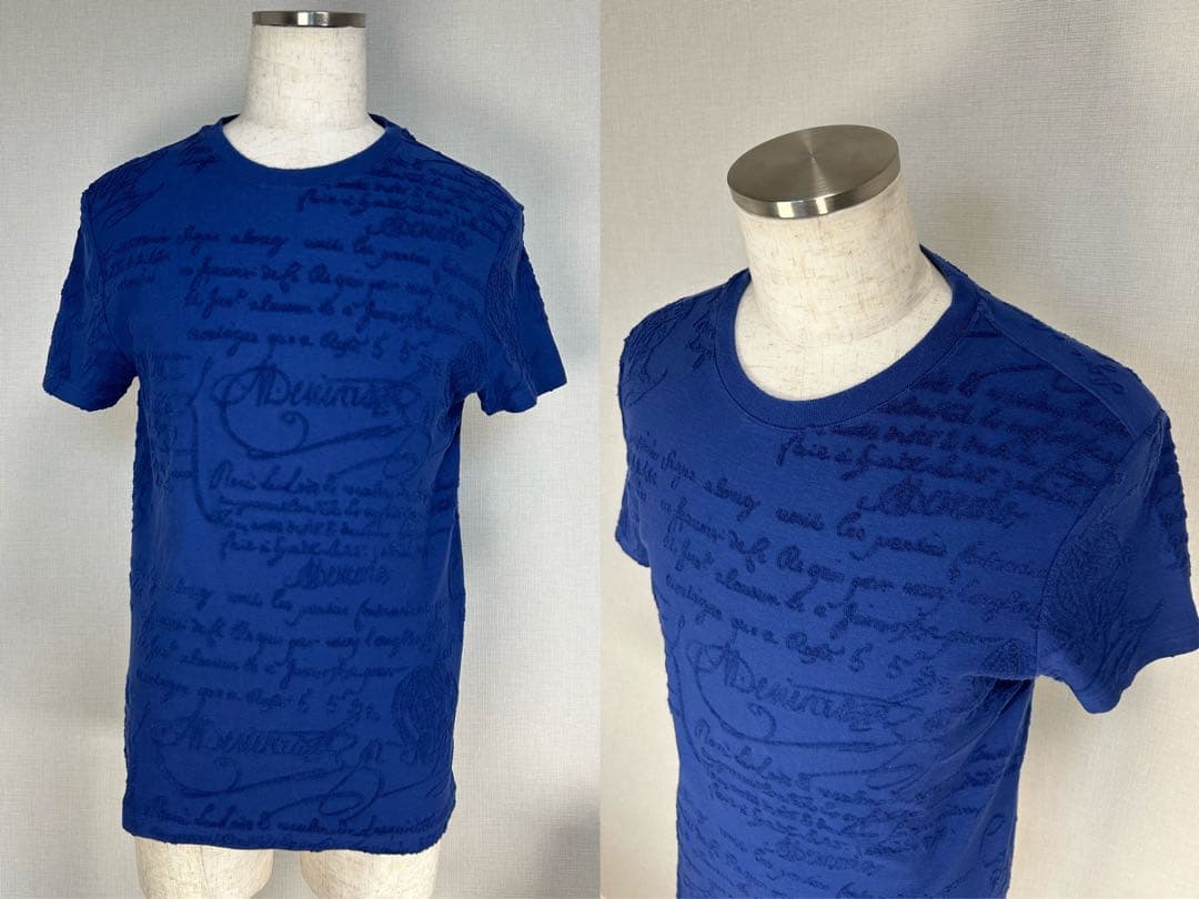 極美品　約9.2万円 Berluti スクリット コットン Tシャツ S