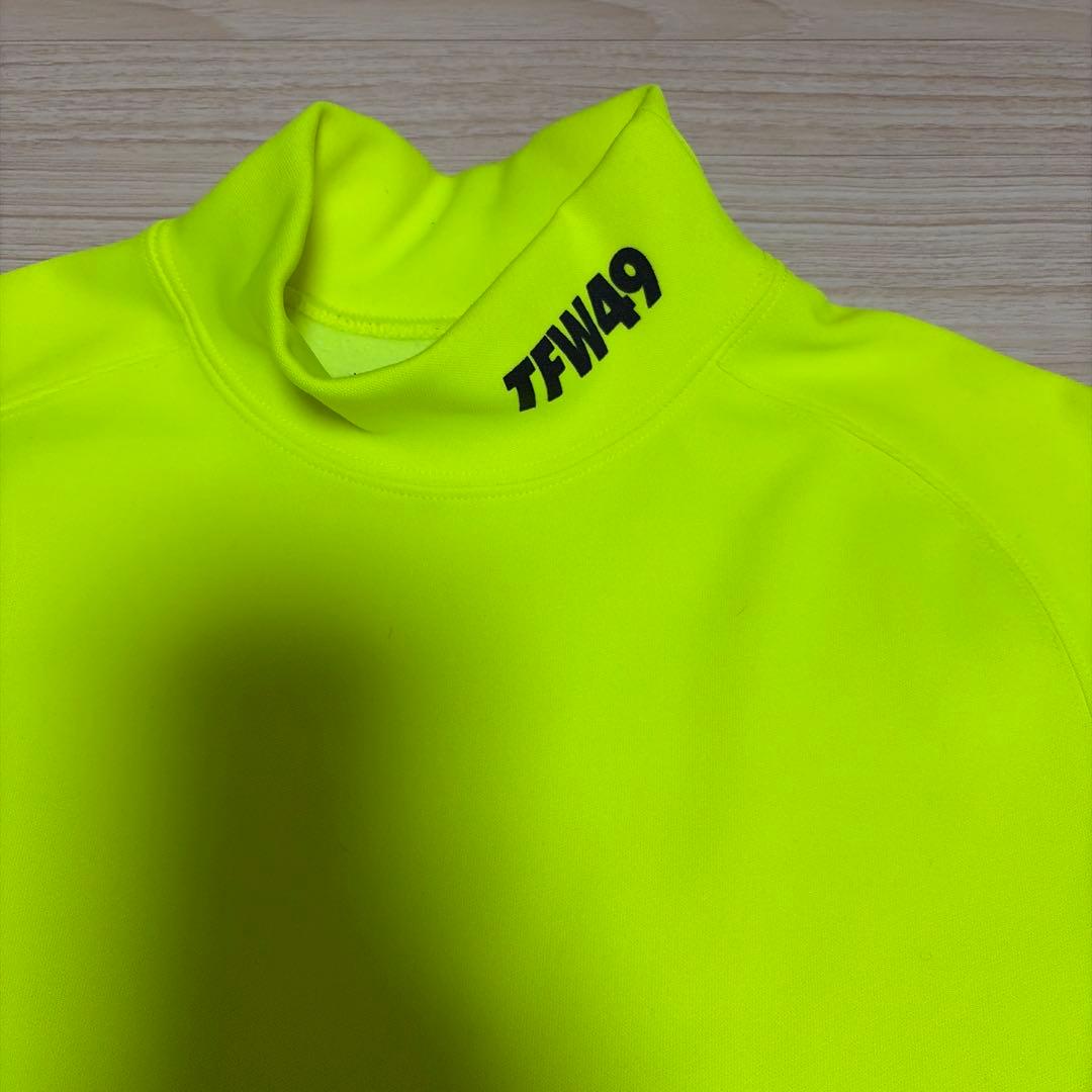 TFW49長袖モックネック イエロー　M
