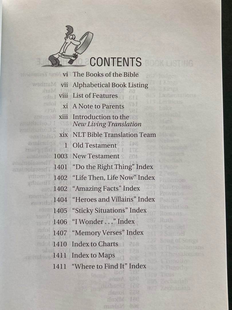 Kids life application bible 子供英語聖書