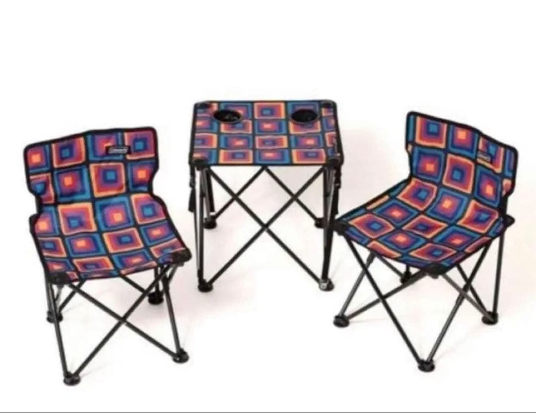 ［新品］Coleman × BEAMS / 別注 チェア テーブル セット