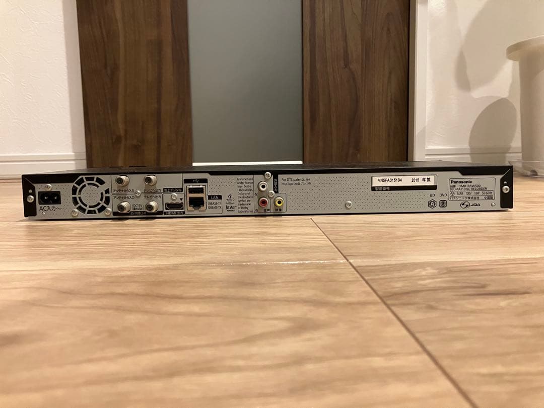 Panasonic BDレコーダー DIGA リモコン付き