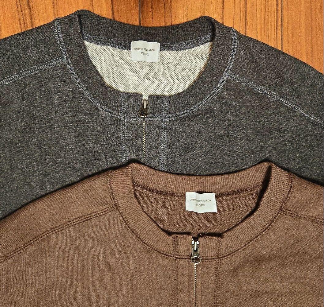 専用品　2色セット【今期】コットンスウェットZIPカーディガン