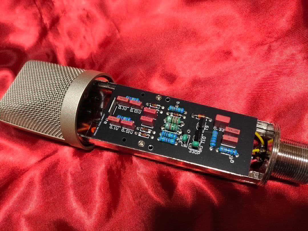 U87Ai クローン コンデンサーマイク オヤイデケーブル付き