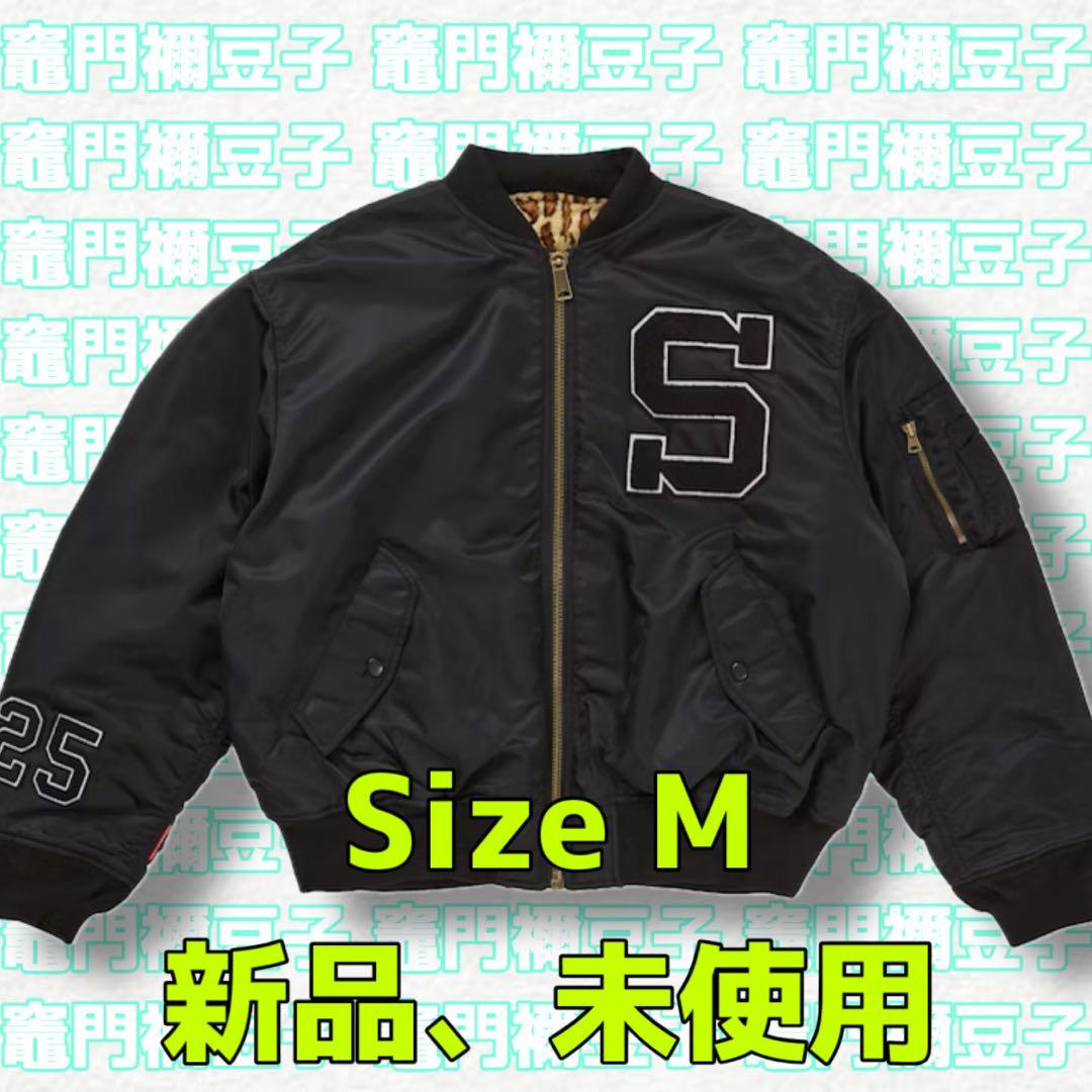 Supreme x GOODENOUGH Reversible MA-1 黒 M