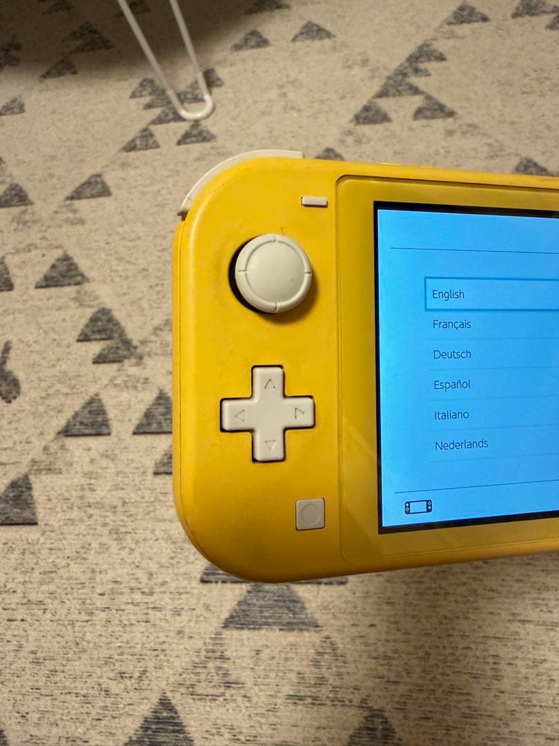 【動作OK・右スティック不良】Nintendo Switch Lite イエロー