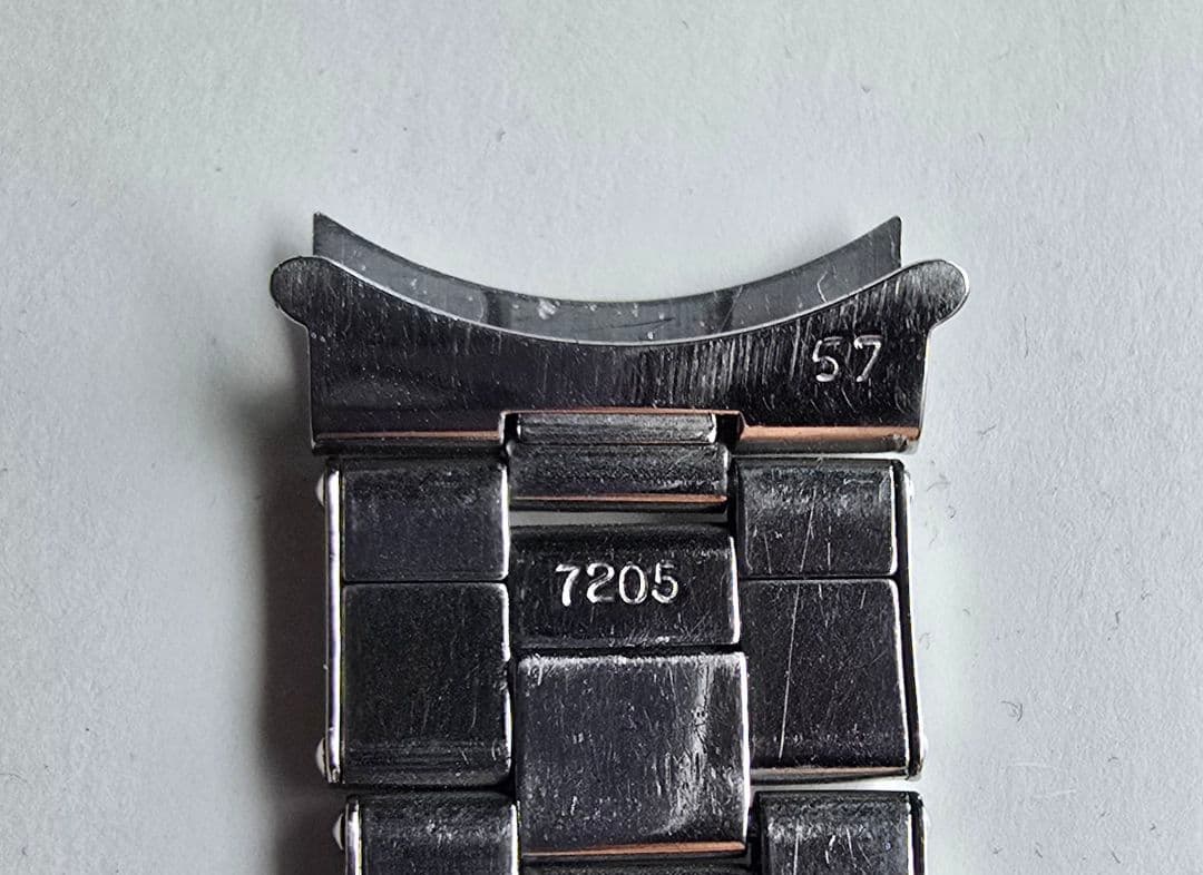 k*u様 ロレックス 純正 3連リベットブレス ref.7205-19/FF57