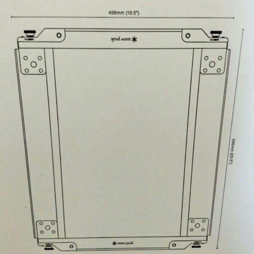 新品未開封 スノーピーク セパレートIGTフレーム 2ユニット CK-902